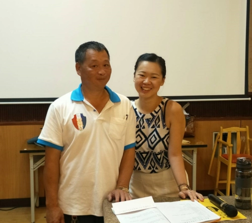 大溪分會總幹事 曾開進