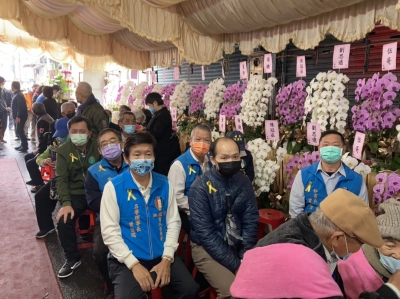 中壢分會曾錦屏宗長慈母告別式由隆瑞名譽理事長率代表參與公祭